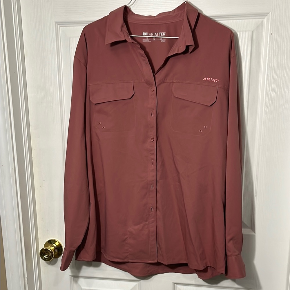 Ariat Dusty Rose Long Sleeve Shirt
